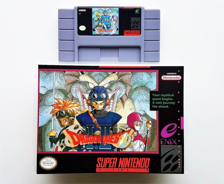 Dragon Quest 1 & 2 (Warrior I & 2) SNES Super Nintendo (English Translated) USA