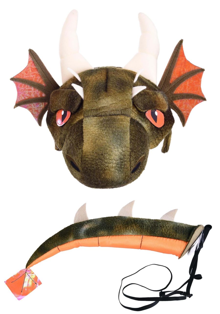 Dragon Soft Headband & Tail Accessory Kit