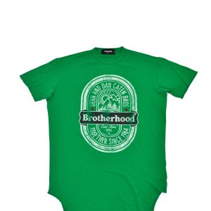 Dsquared2 Green T-Shirt Men Graphic Print Mod.S71GD0593S22620639