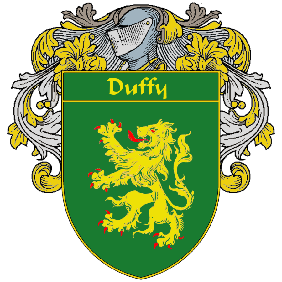 Duffy Family Crest / Coat of Arms JPG and PDF - Instant Download