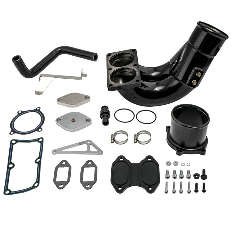 EGR Cooler + Throttle Valve Kit + Intake Manifold compatible for Dodge Ram 5500 6.7L 08-09