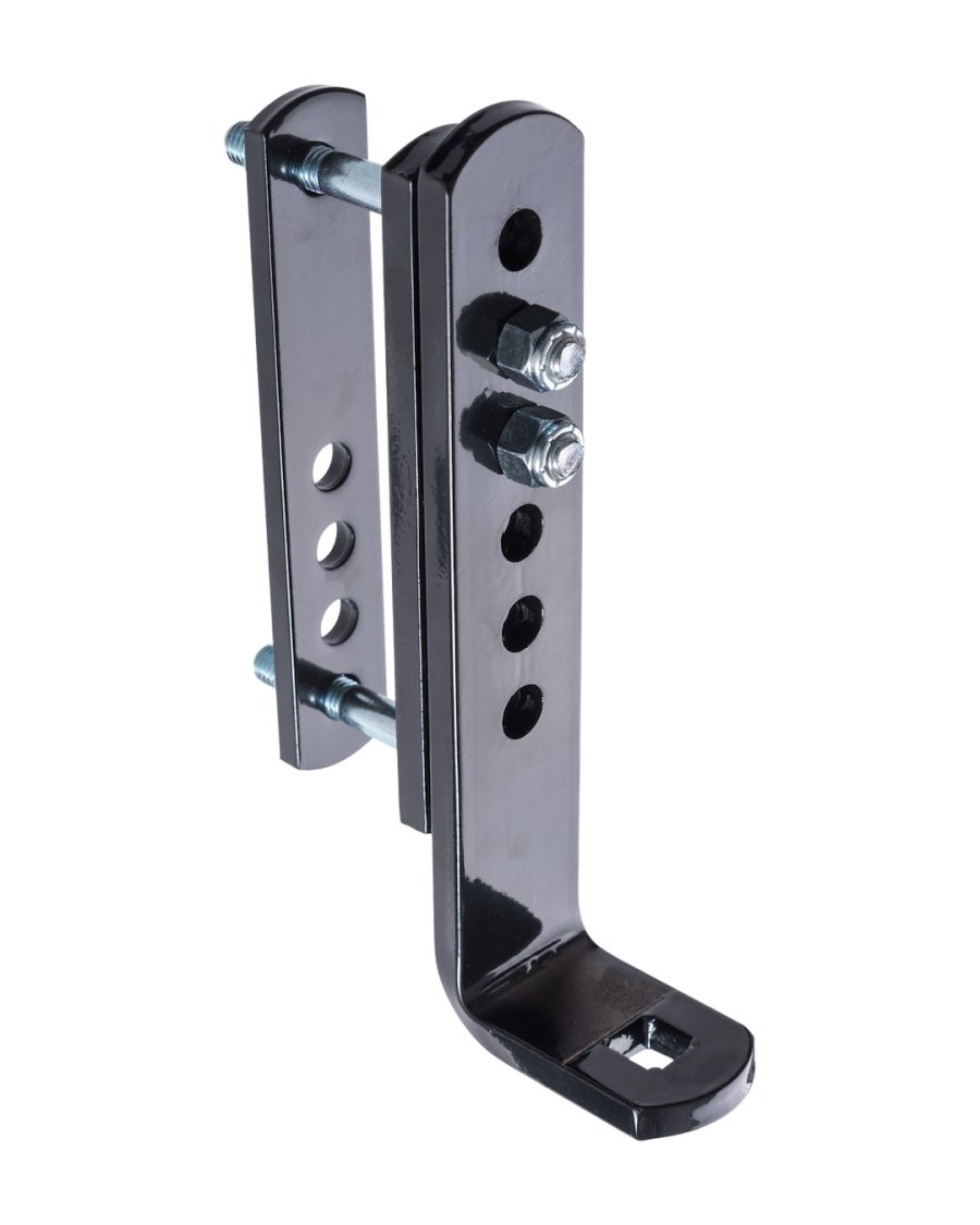 EQUAL-I-ZER 93-01-5660 E2 STUDDED SWAY CONTROL BRACKET, For Use With 6000 to12000 Pound e2 Hitch with 3 Inch/ 4 Inch/ 5 Inch and 6 Inch Trailer Frames; Includes One Backet and Hardware; 2 Bracket Are Needed Per Trailer