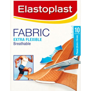 Elastoplast Fabric Dressing Strip - 6cm x 10cm - 10 Strips