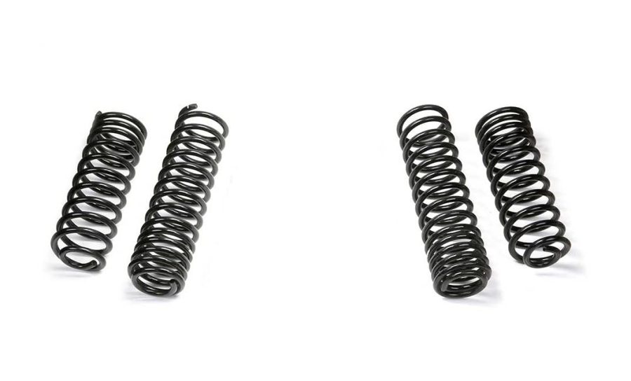 FABTECH FTS24297 20-21 Jeep Gladiator 4WD Diesel 5 inch Trail Lift Front and Rear Long Travel Coils