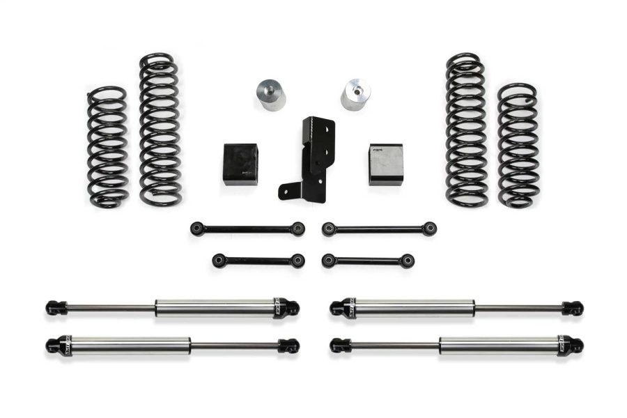 FABTECH K4205DL 20-22 Jeep JL 4 Dr 4WD Diesel and 392 3 INCH Sport System w/DLSS SHKS