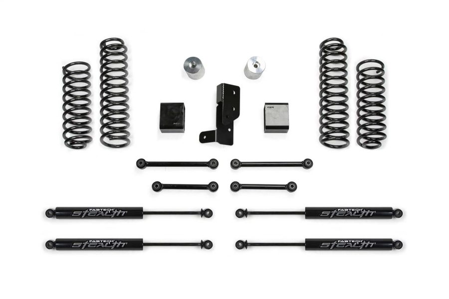 FABTECH K4205M 20-22 Jeep JL 4 Dr 4WD Diesel and 392 3 INCH Sport System with Stealth