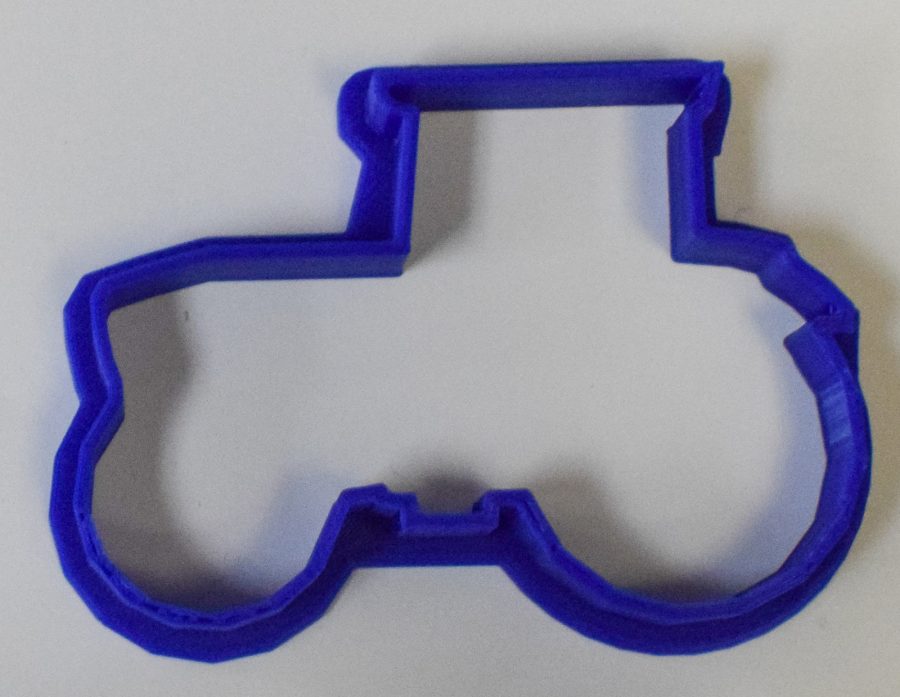 Farm Tractor Equipment Cookie Cutter Baking Tool 3D Printed USA PR286