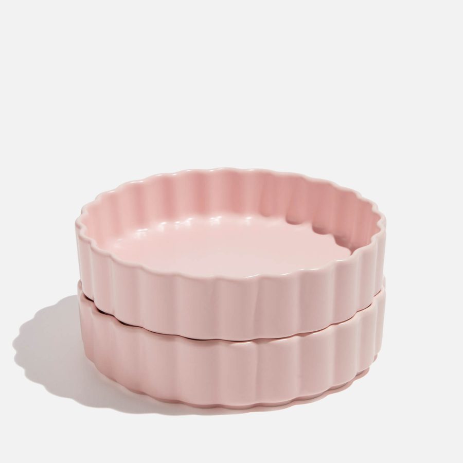 Fazeek Ceramic Bowl - Set of 2 Pink