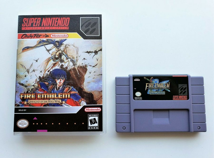 Fire Emblem - Genealogy of The Holy War - Custom Case & Game SNES Super Nintendo