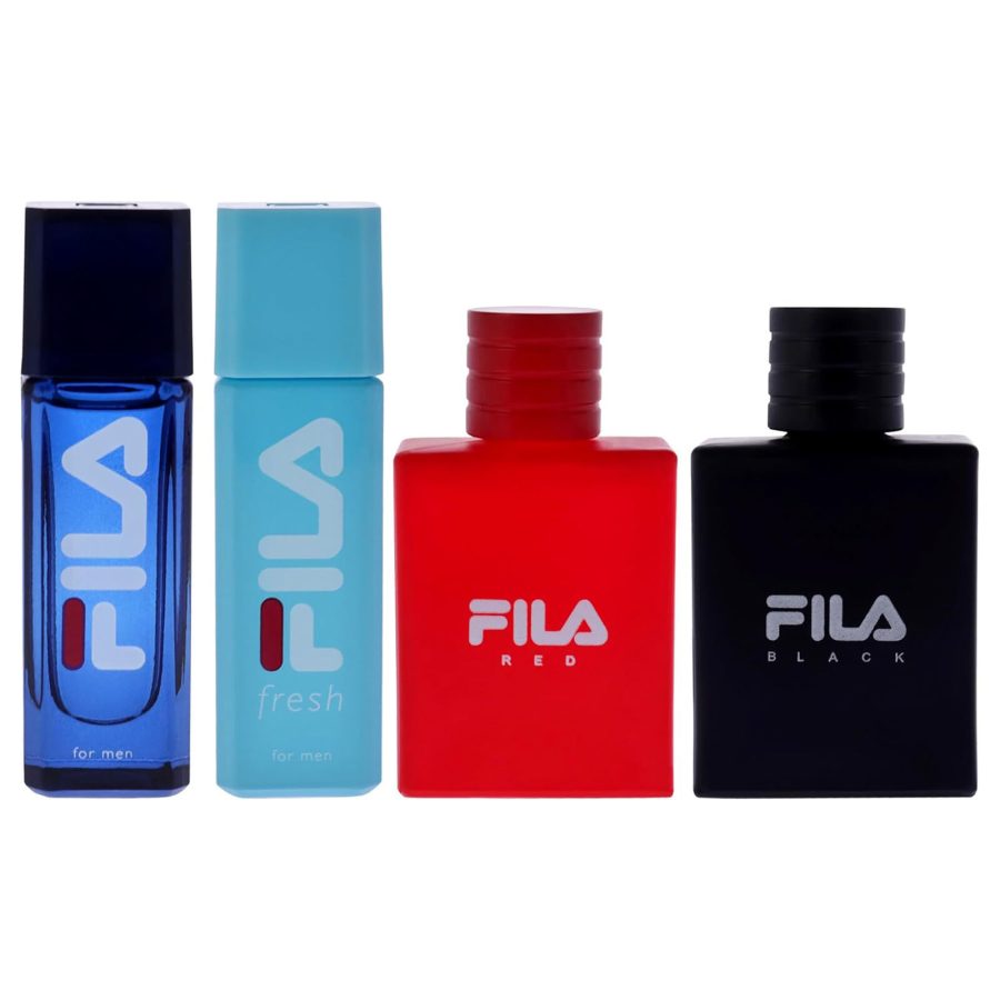 Fragrance Gift Set by Fila for Men - 4 Pc Mini Gift Set