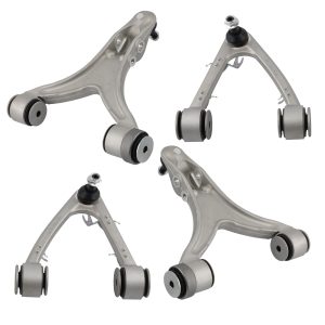 Front Upper Lower Control Arms For 07-13 compatible for Maserati Quattroporte GranTurismo M139