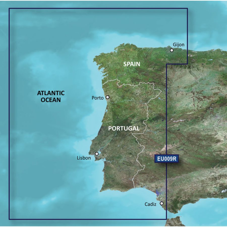 GARMIN 010-C0767-20 BLUECHART G2 HD - HXEU009R - PORTUGAL & NORTHWEST SPAIN - MICROSD/SD