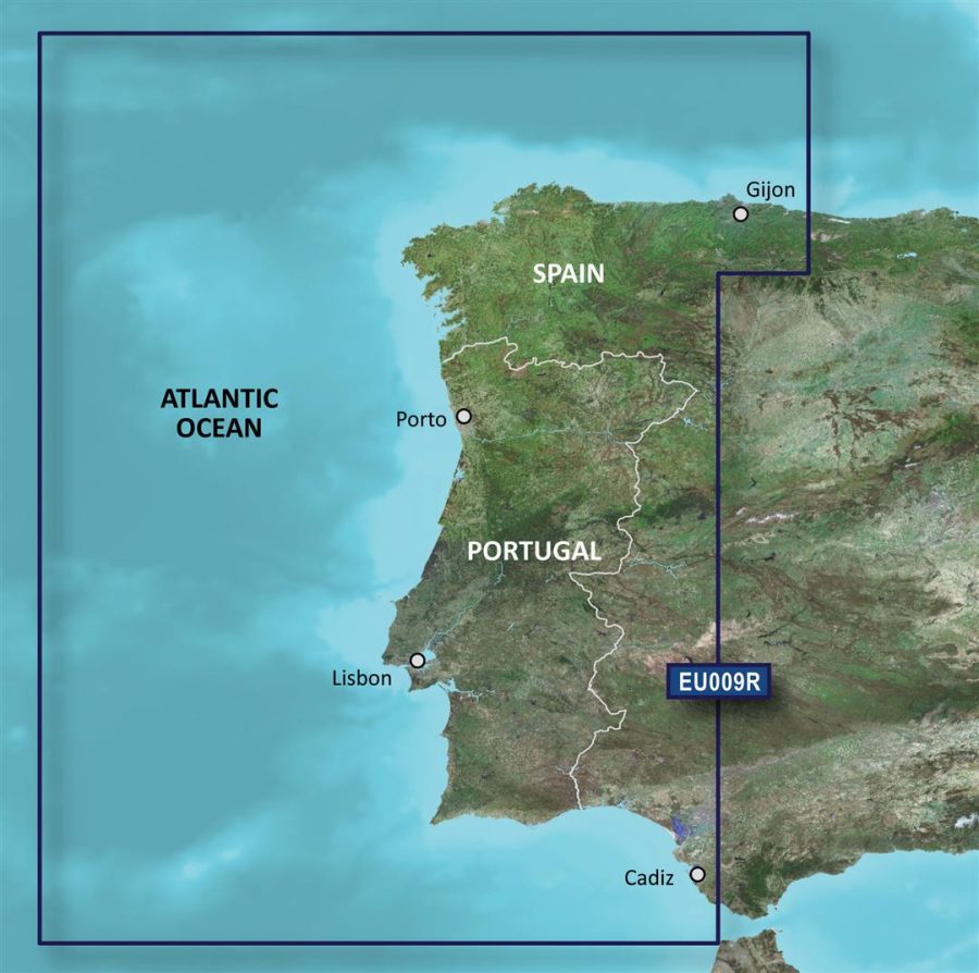 GARMIN 010C076700 BlueChart g2 Vision - VEU009R - Portugal & NW Spain - SD Card