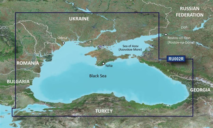 GARMIN 010C106400 BlueChart g3 Vision HD - VEU063R - Black Sea & Azov Sea - microSD/SD, 010-C1064-00