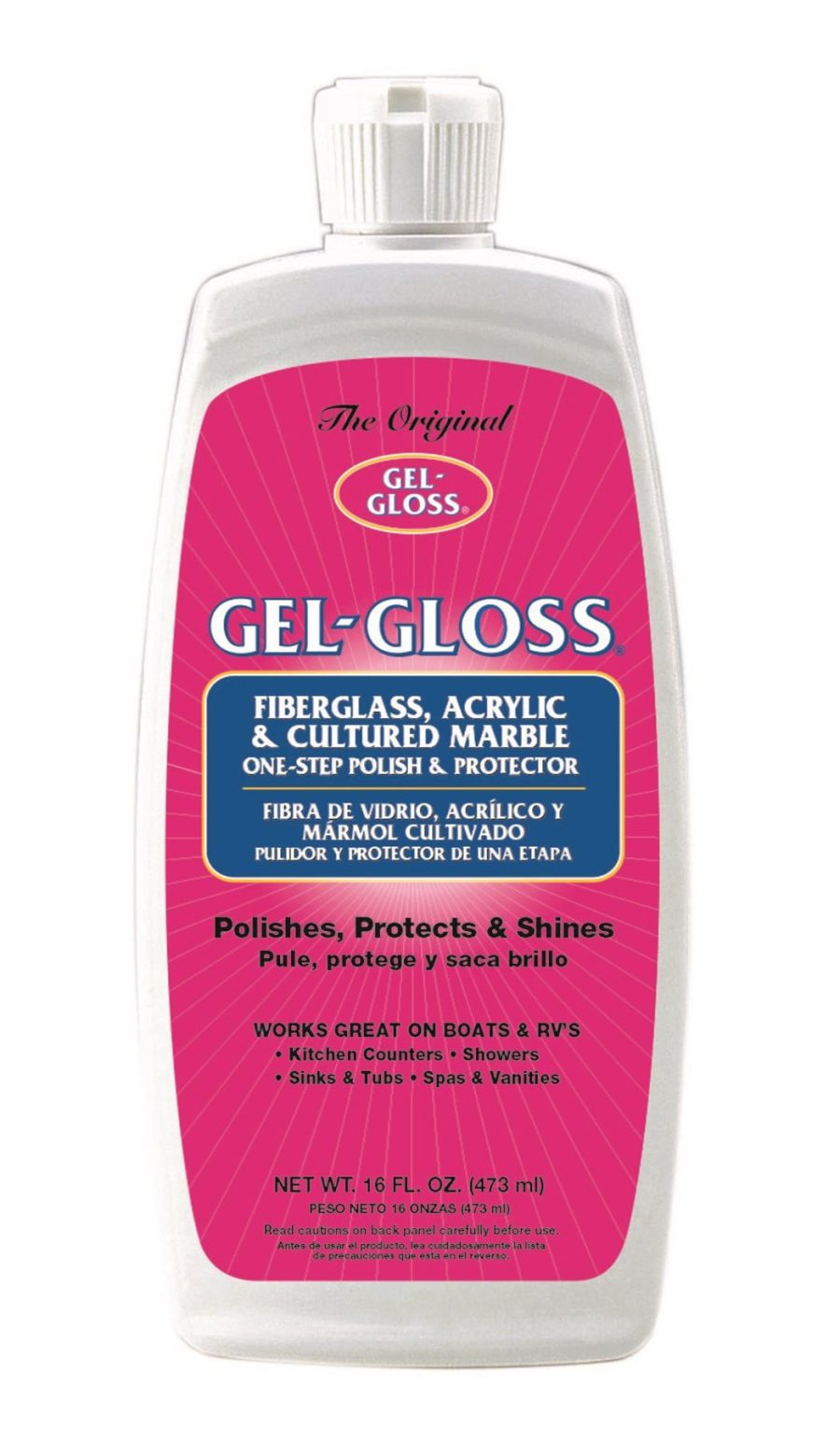 GEL-GLOSS GG-16 RV Polish and Protector 16 oz.