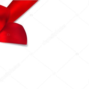 Gift certificate with isolated Gift red bow (ribbons). This design usable for gift voucher, coupon, invitation, certificate, greeting card, anniversary card, Christmas card