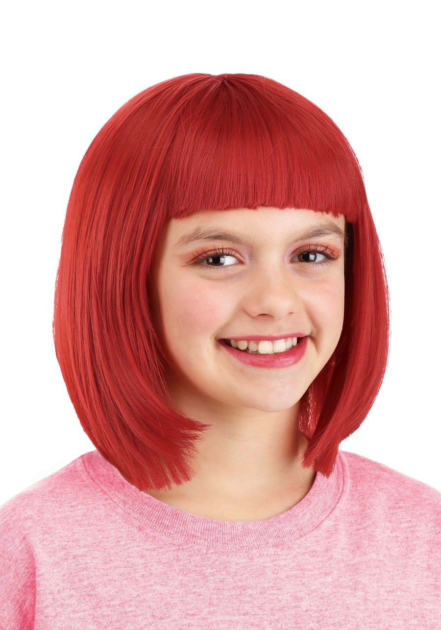 Girl's Strawberry Shortcake Costume Wig