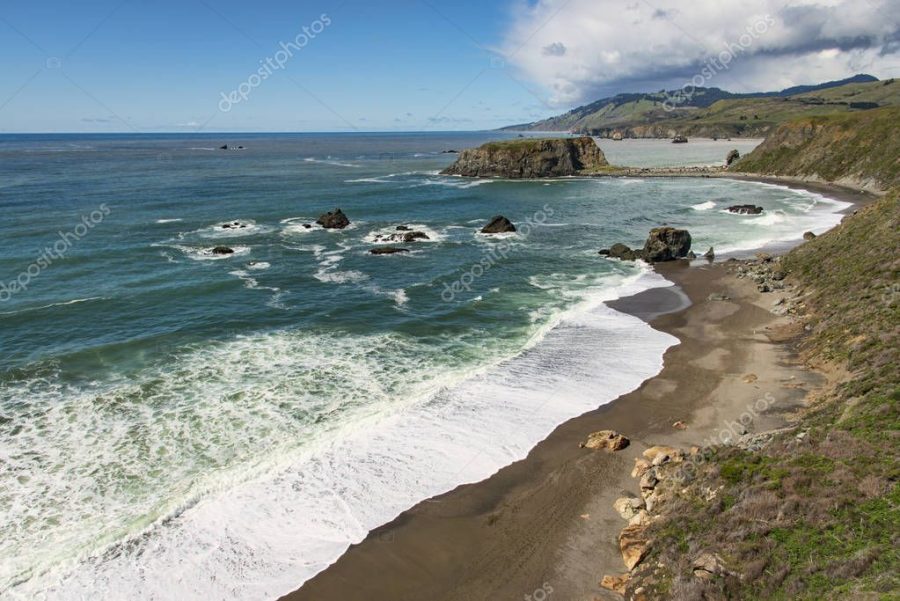 Goat Rock, California coast