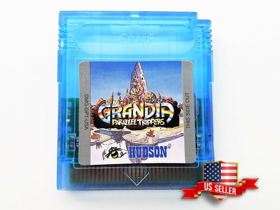 Grandia Parallel Trippers - Nintendo Gameboy Color GBC (Atlus RPG) English USA