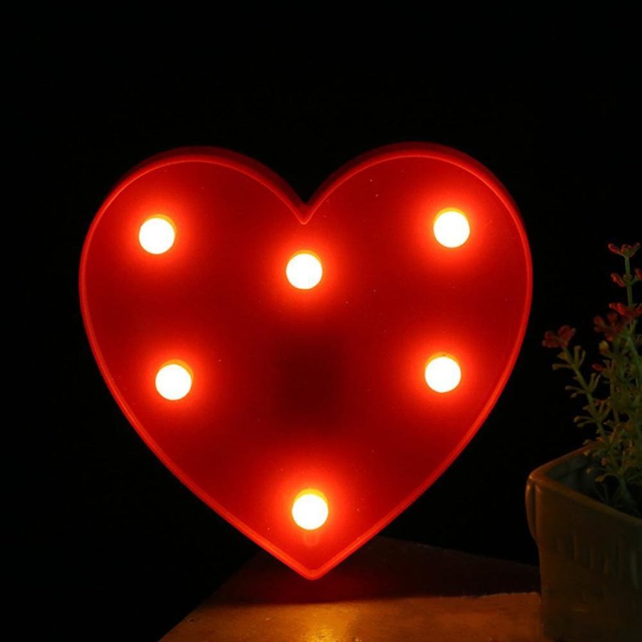 Heart Night Light