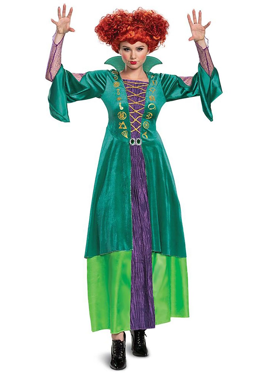 Hocus Pocus Deluxe Wini Costume Dress for Women