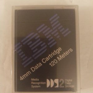 IBM 4mm Data Cartridge 120 Meters DDS2 Digital Data Storage 4 GB / 8 GB New