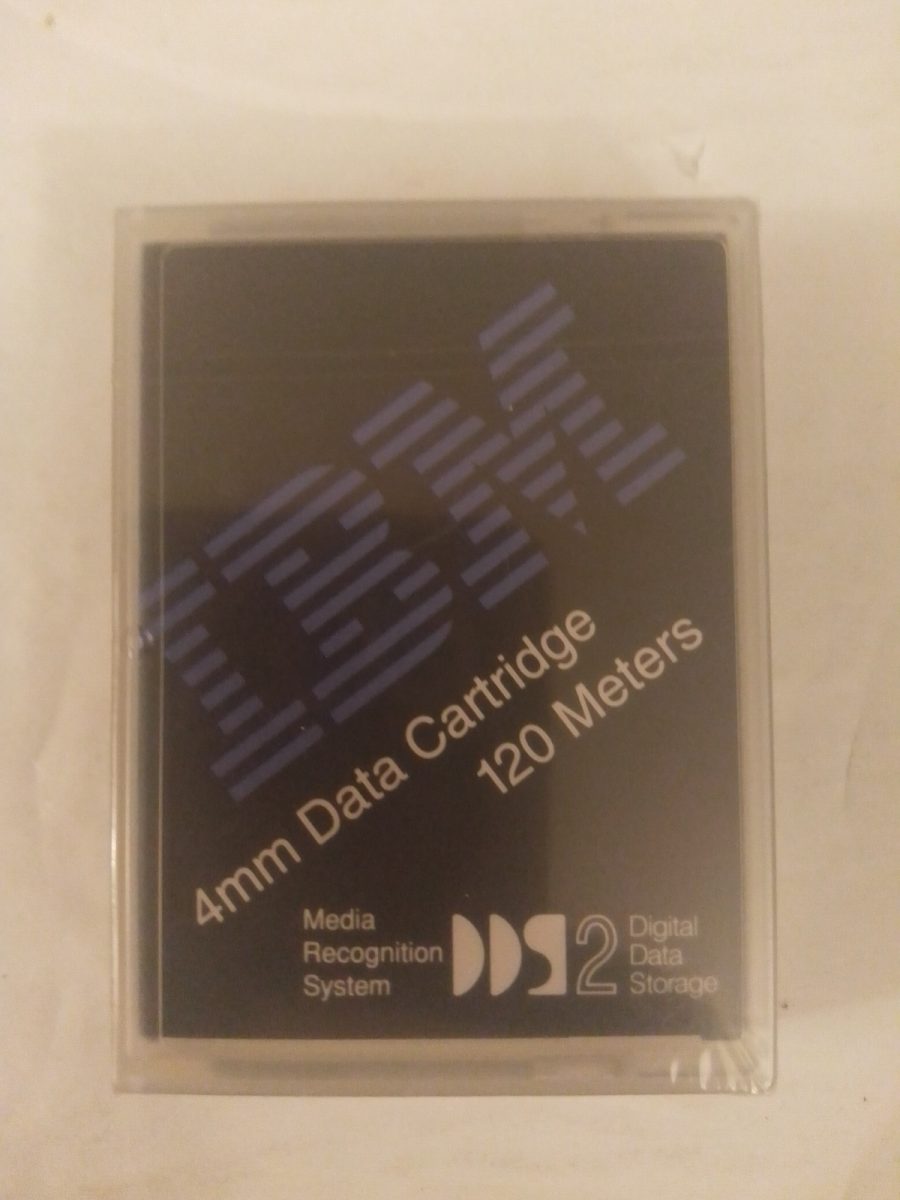 IBM 4mm Data Cartridge 120 Meters DDS2 Digital Data Storage 4 GB / 8 GB New