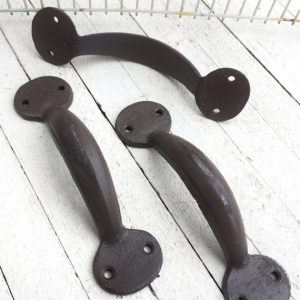 Iron Pull, Kitchen Door Pulls, Rustic Home Decor, Farmhouse Decor