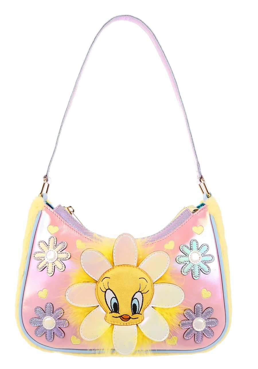 Irregular Choice Looney Tunes Tweety Blooms Bag