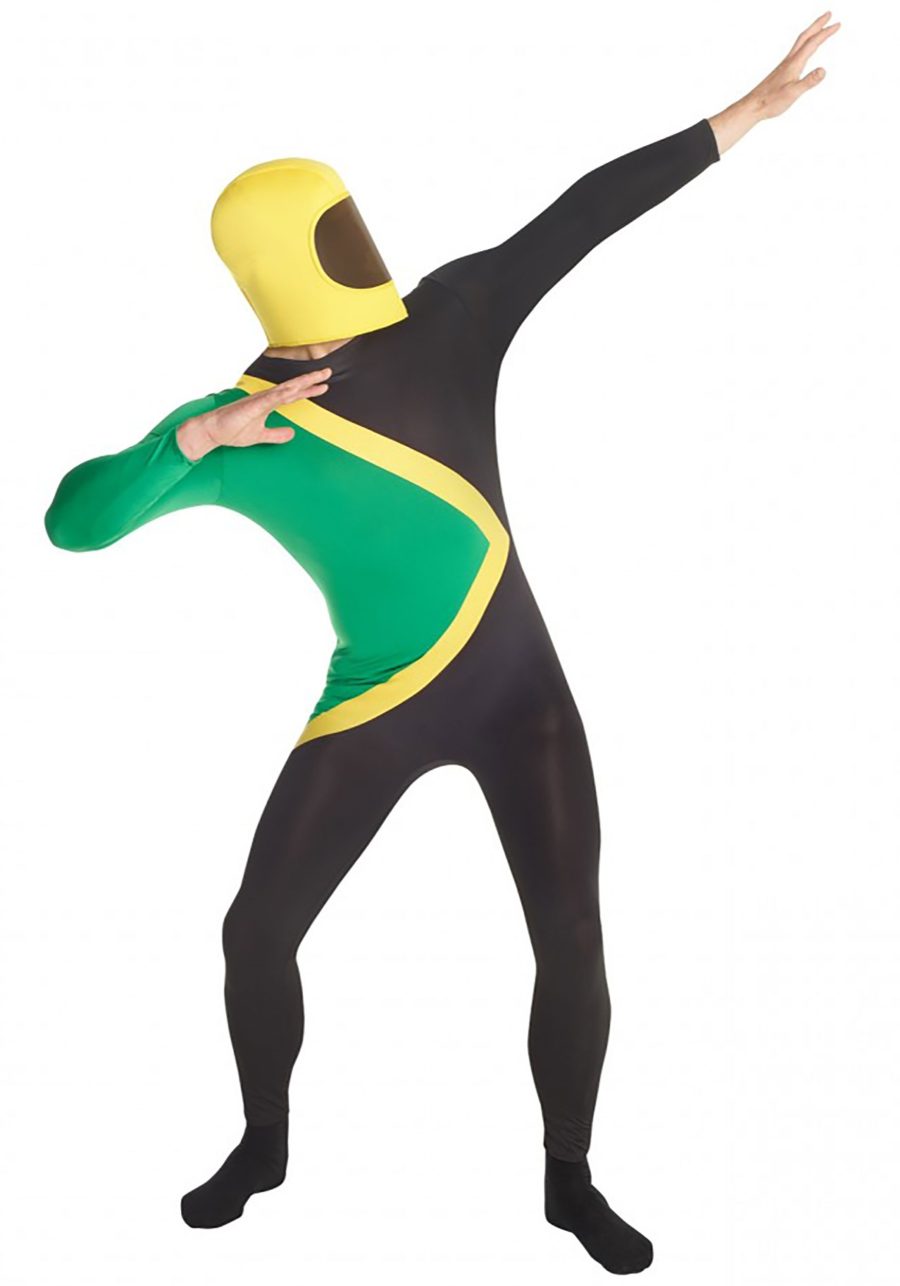 Jamaican Bobsled Team Morphsuit Costume for Men