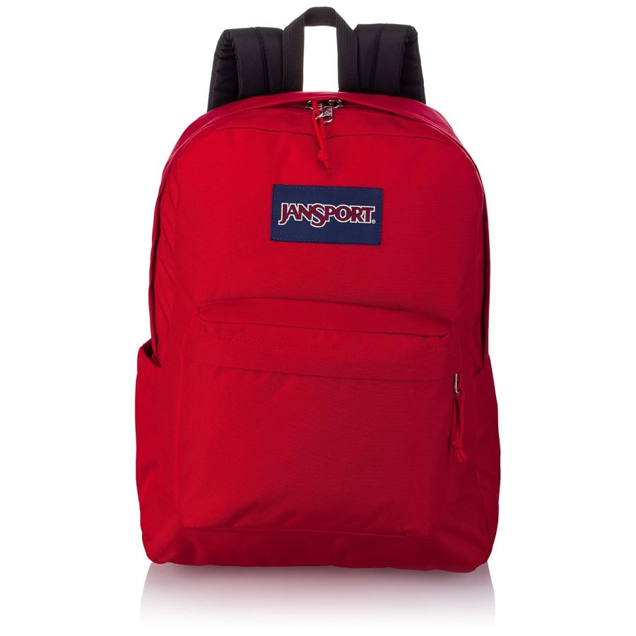 JanSport Superbreak Plus Backpack - Work, Travel, or Laptop Bookbag with Water B