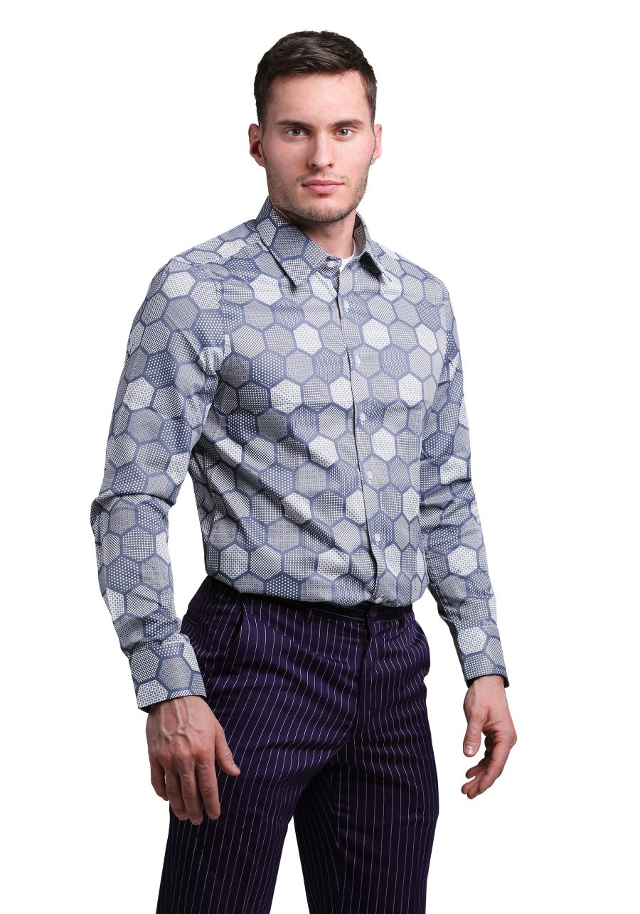 Joker The Dark Knight Suit Shirt for Men