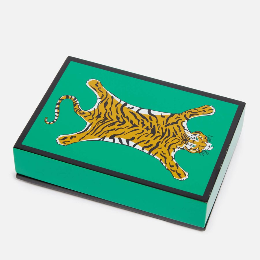 Jonathan Adler Tiger Lacquer Card Set