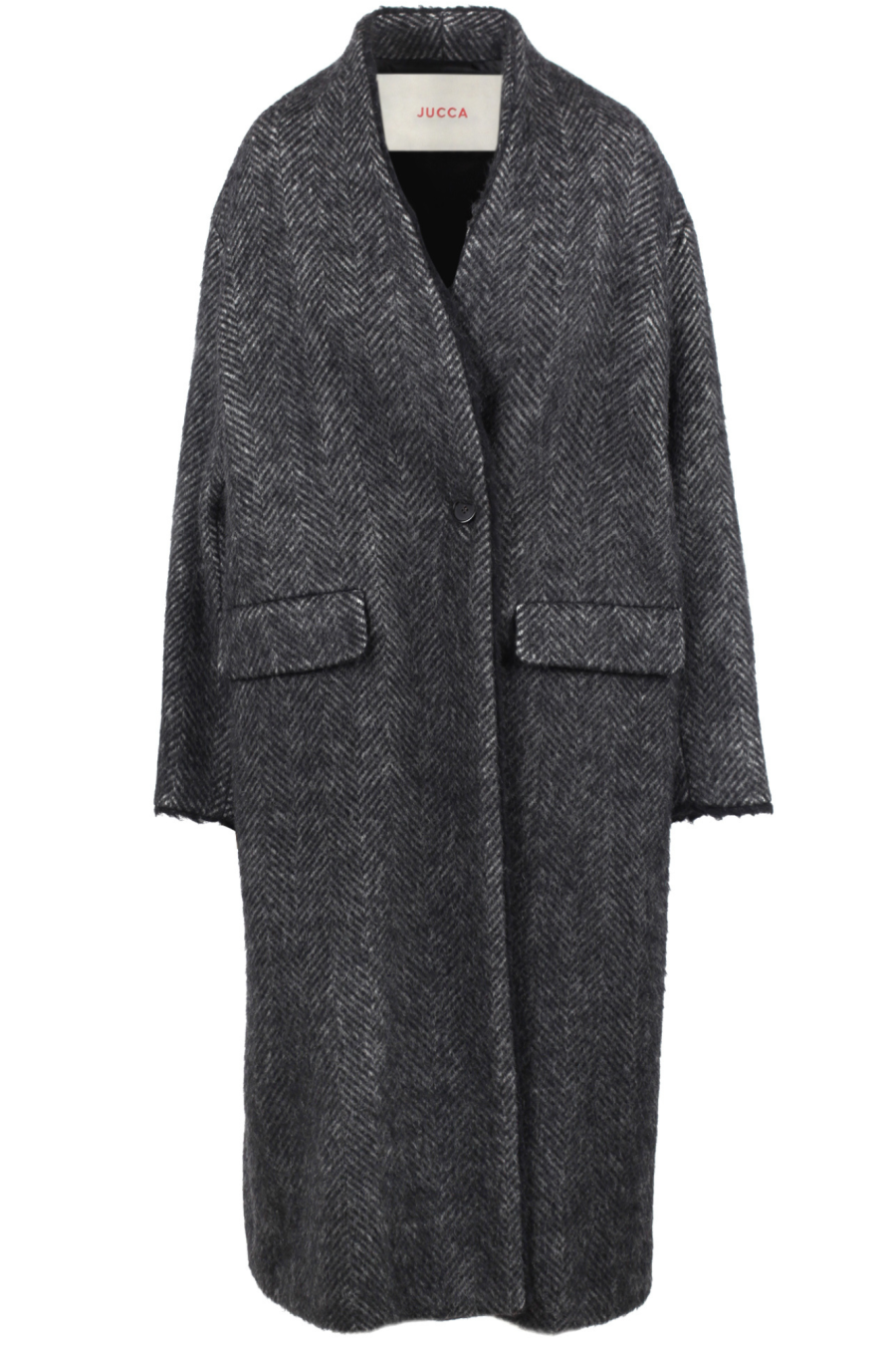 Jucca - Coat - 442092 - Black/Grigio