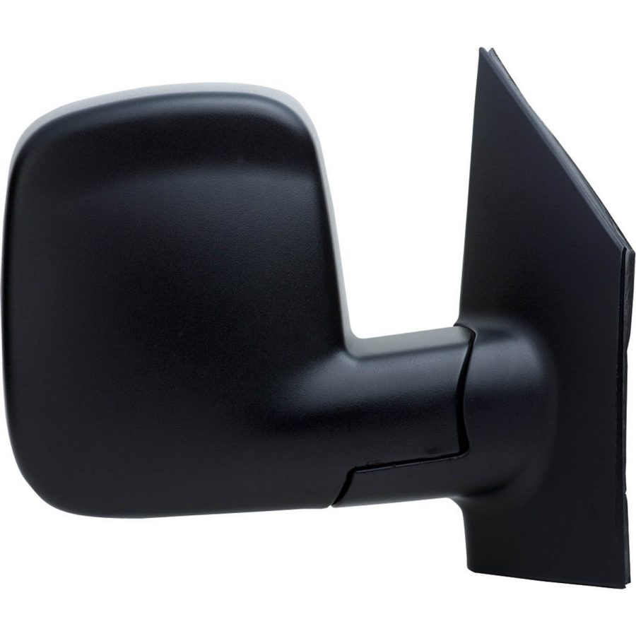 K SOURCE 62129G Passenger Side Mirror for Chevrolet Express Full Size Van, GMC Savana Full Size Van, textured black, dual lens, foldaway, Manual