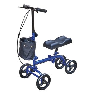 KEEP ME MOVING Blue Jay Steerable Folding Knee Scooter