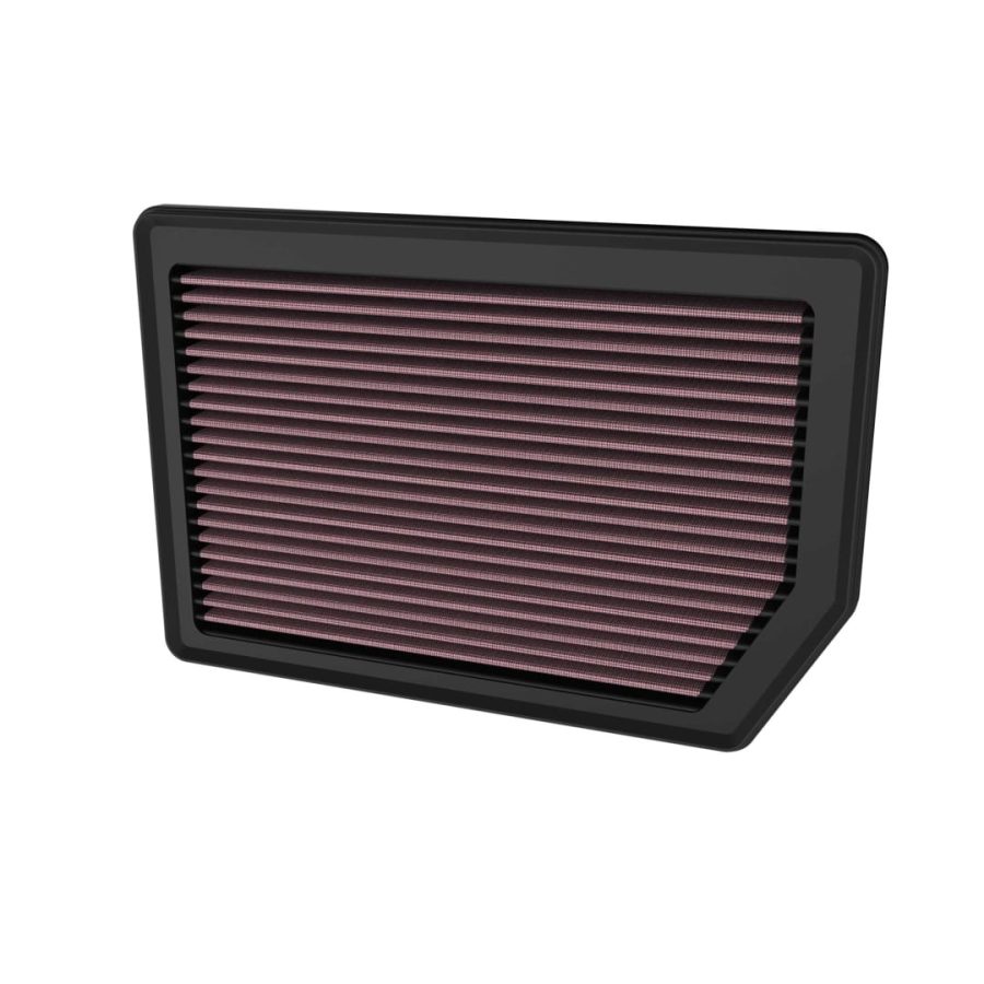 K&N FILTER 33-5147 REPLACEMENT AIR FILTER, Washable; Red; Cotton Gauze; Panel