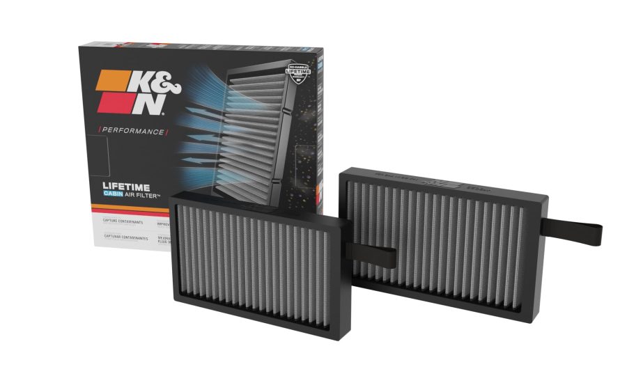 K&N FILTER VF3023 Cabin Air Filter: High Performance, Washable, Clean Airflow to your Cabin: Compatiable with 2017-2023 Tesla 3 and 2020-2023 Tesla Y