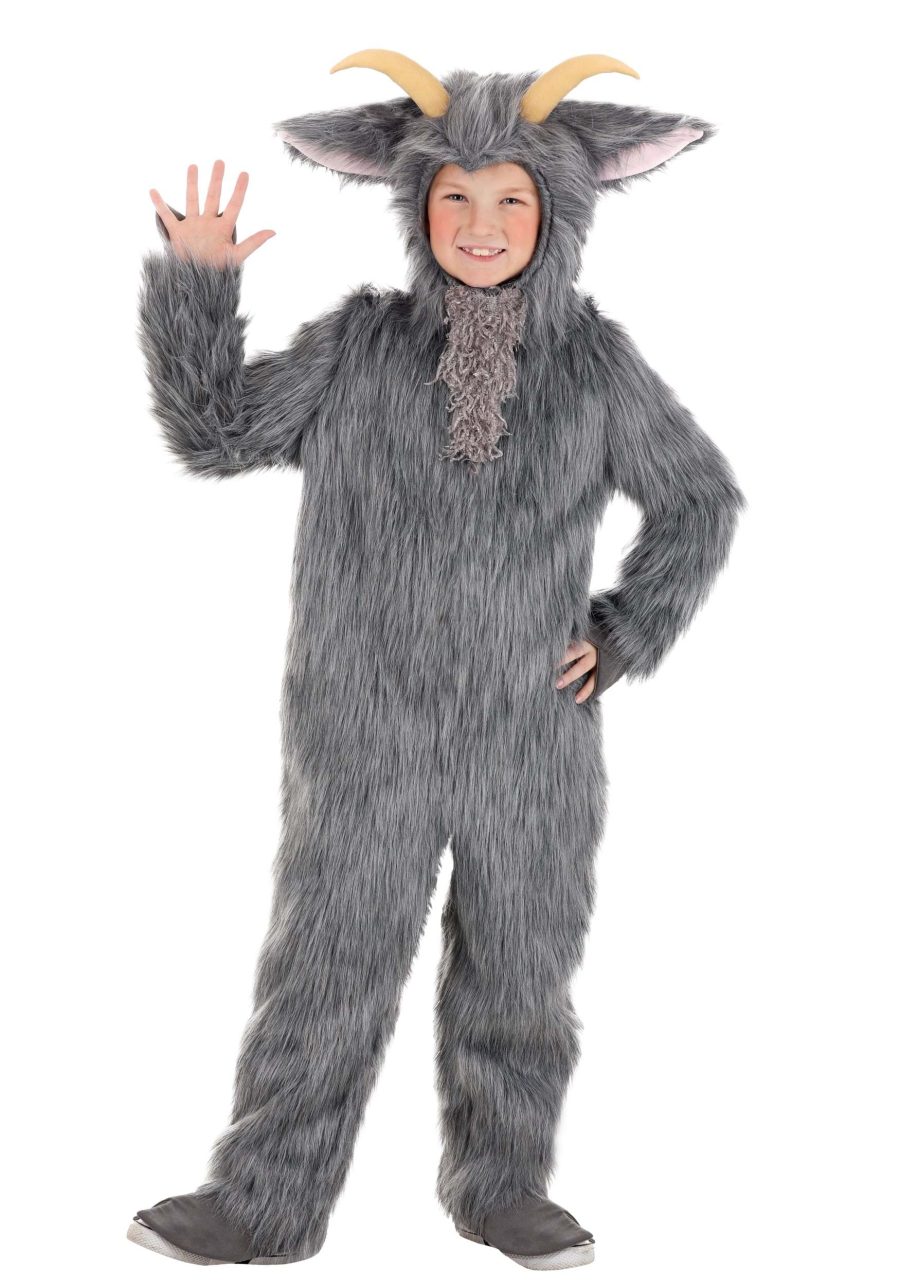 Kid's Deluxe Goat Costume