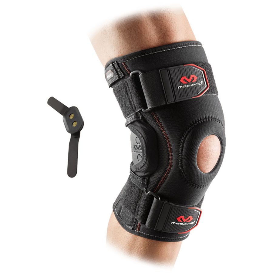 Knee pad with double hinge McDavid