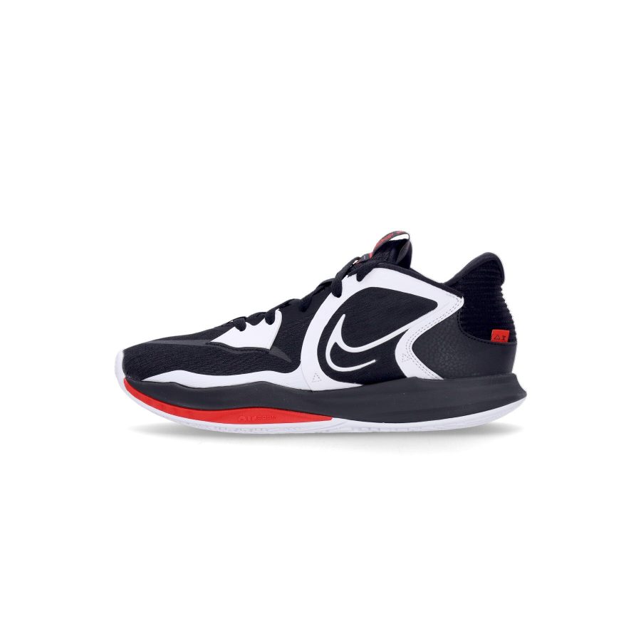 Kyrie Low 5 Men's Basketball Shoe Black/white/chile Red