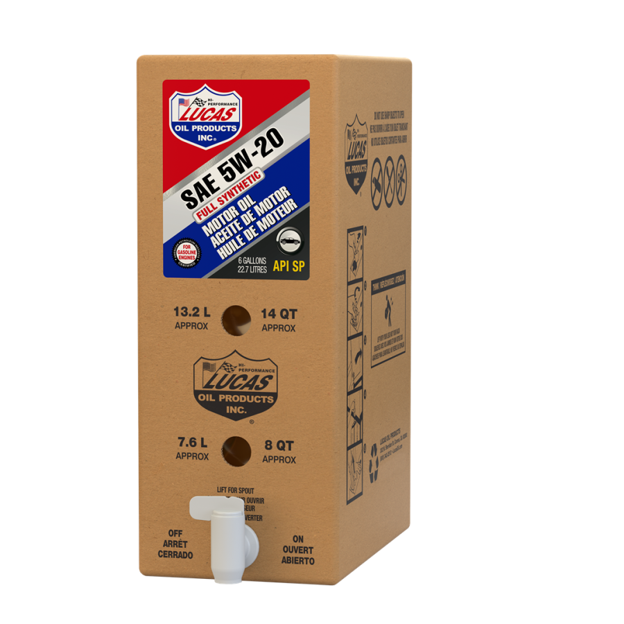 LUCAS OIL 18004 SYNTHETIC SAE 5W-20 API SN PLUS MOT