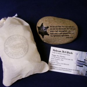 Law Enforcement Police Officer Sheriff Badge Stone gift Bible verse Isaiah 41:10