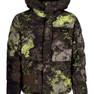 Leshen Men's Down Jacket Dark Chemical Padded Jacket Dark Camo