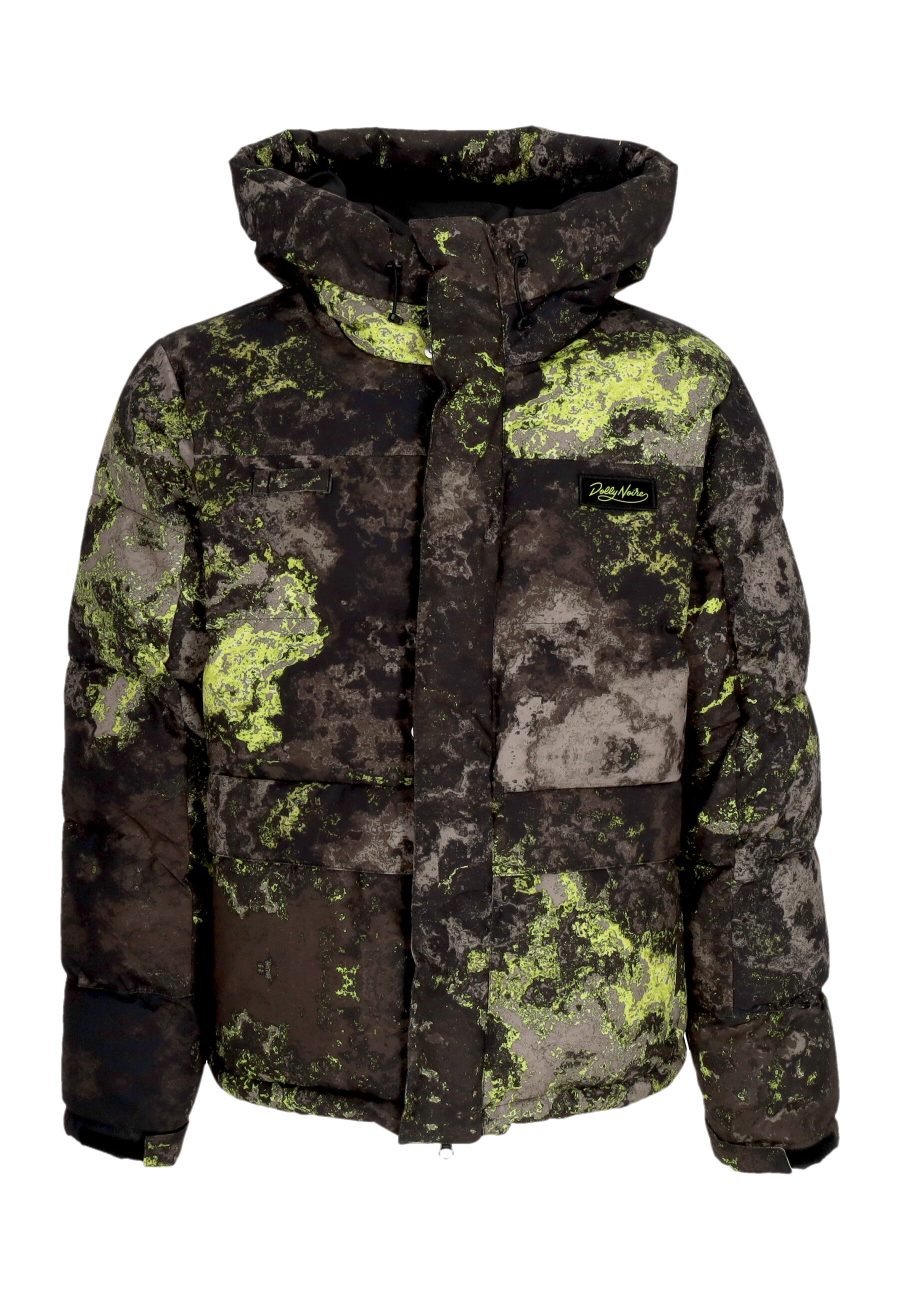 Leshen Men's Down Jacket Dark Chemical Padded Jacket Dark Camo