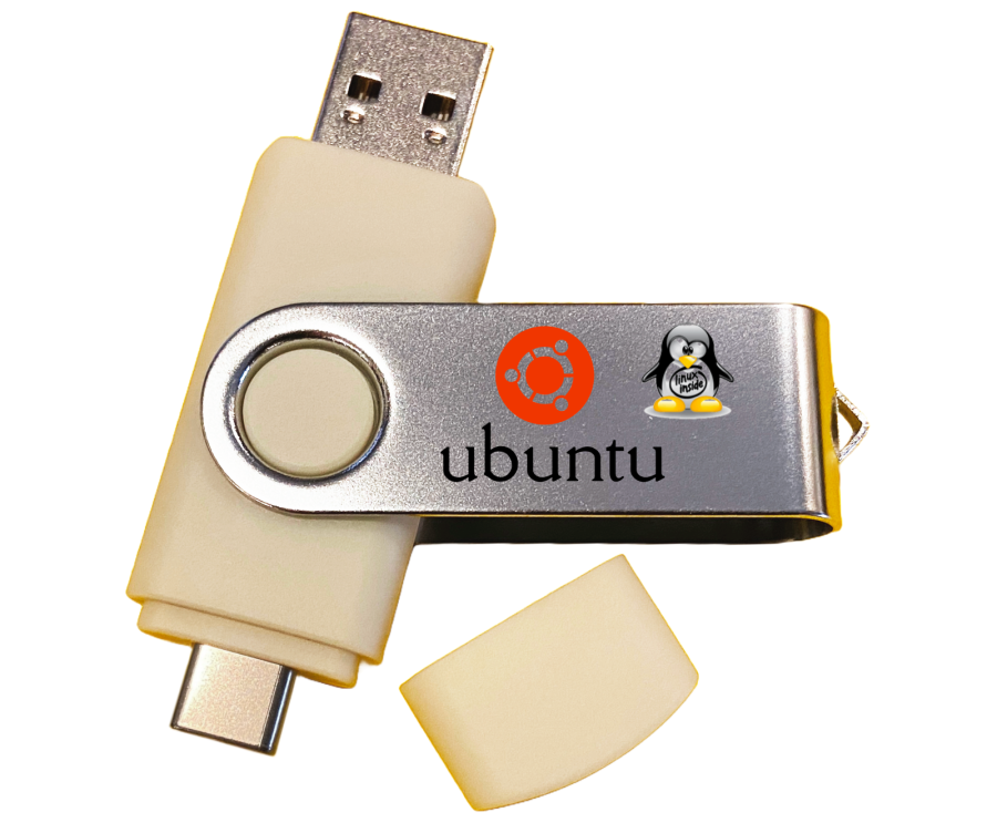 Linux Ubuntu OS for Laptop Desktop Server Bootable Install USB Thumb Drive Stick