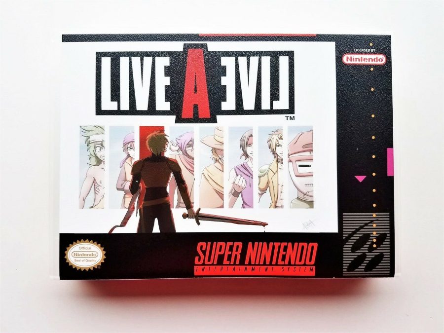 Live A Live Game / Case (Super Nintendo SNES) JRPG English Translated (USA)