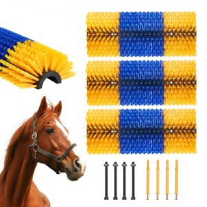 Livestock Scratching Brush 3Pcs Itch Relief Horse Scratcher Brush 20 in