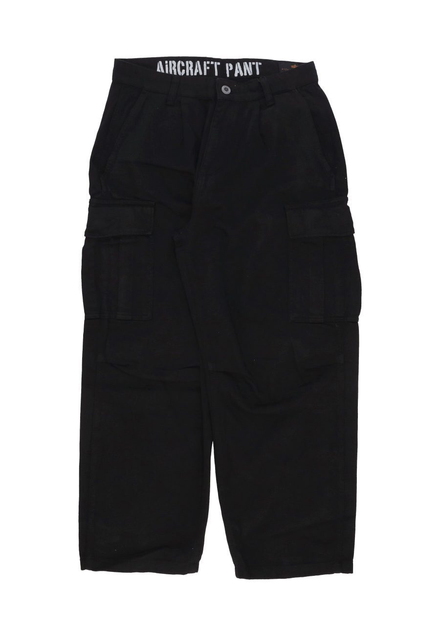 Long Men's Aircraft Pant Black