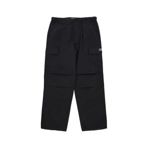 Long Men's Big Timer Cargo Pant Washed Black